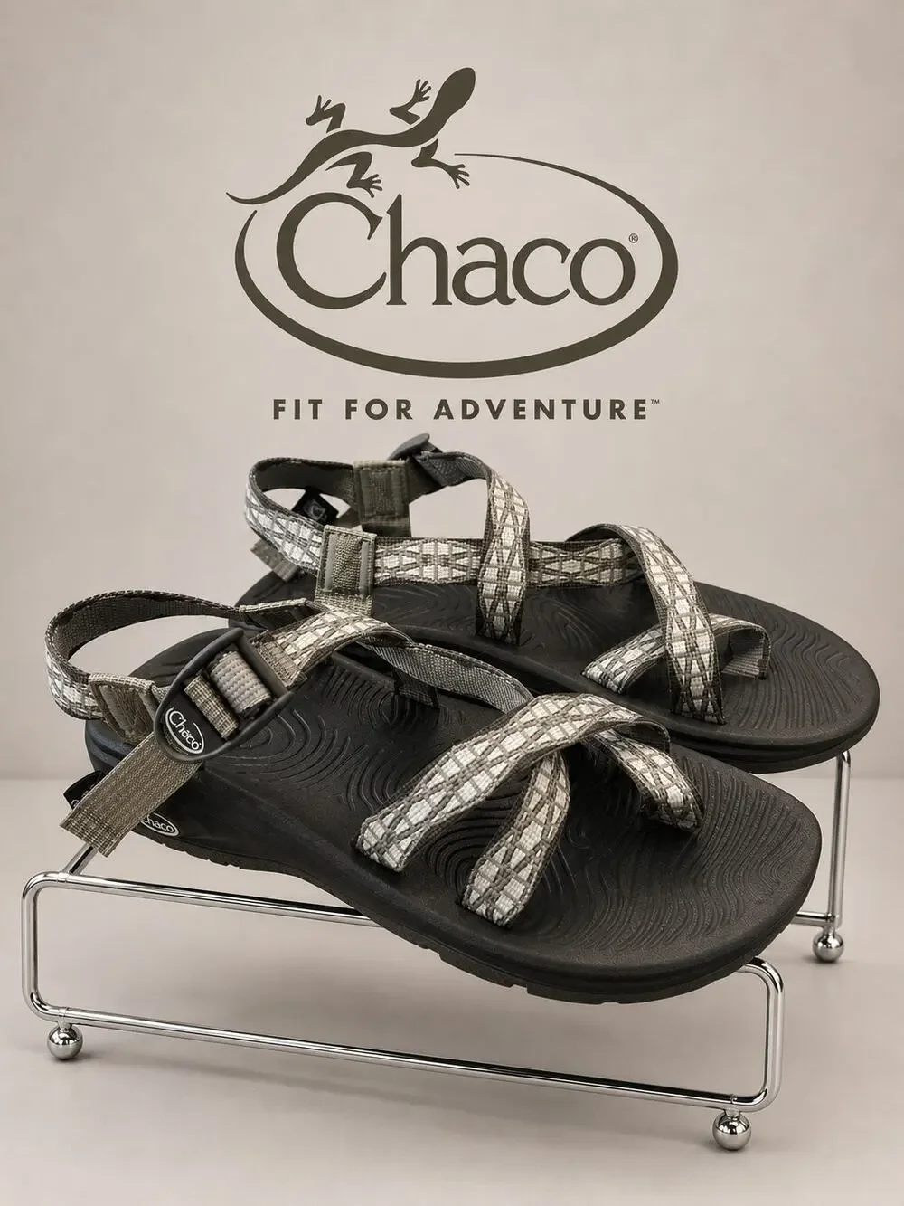 Chaco Z/Volv 2 Swell Nickel Sandals Women’s 9 J106652